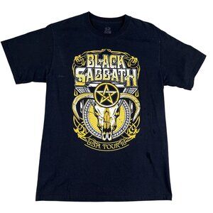 Black Sabbath Ozzy Osbourne 13 Tour Black Band T-Shirt Sz Medium